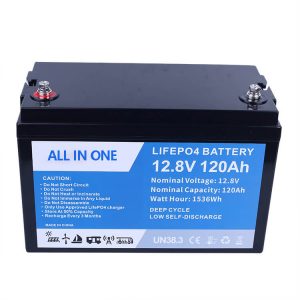 Վերալիցքավորվող մարտկոց 12V 120Ah Lithium Ion մարտկոց