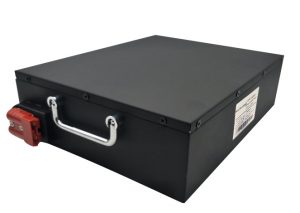 թեթև քաշով 24V50Ah լի-իոնային մարտկոց AGS ռոբոտի համար RS4835 հաղորդակցմամբ