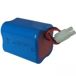 lifepo4 արևային լույսի մարտկոց 6.4v 6ah 2S2P շարժական