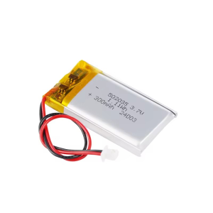 OEM Custom 502035 300mAh 1.11Wh վերալիցքավորվող լիպո մարտկոց
