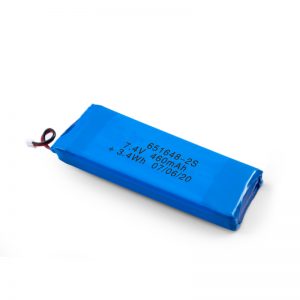 LiPO- ի վերալիցքավորվող մարտկոց 651648 3.7V 460mAh / 3.7V 920mAH / 7.4V 460mAH