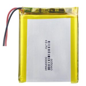805060 3.7V 3000mAh լիցքավորվող լիպոպոլիմերային մարտկոց