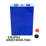 LiFePO4 Prismatic մարտկոց 36130200 3.2V 75AH