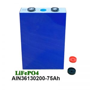 LiFePO4 Prismatic մարտկոց 36130200 3.2V 75AH